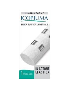 ICOPIUMA BENDA ELASTICA ICOPIUMA UNIVERSALE CM 10X4,5 MT 1 PEZZO