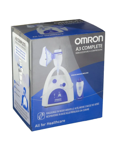 NEBULIZZATORE OMRON A3 COMPLETE CON DOCCIA NASALE