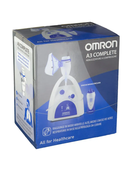 NEBULIZZATORE OMRON A3 COMPLETE CON DOCCIA NASALE