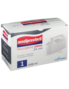 CONTENITORE URINA 24 ORE MEDIPRESTERIL
