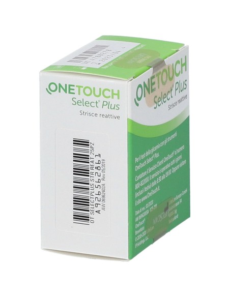 STRISCE MISURAZIONE GLICEMIA ONETOUCH SELECT PLUS 25 STRISCE