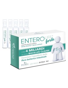 ENTEROLIFE FORTE 4 MILIARDI 20 FIALE DA 5 ML