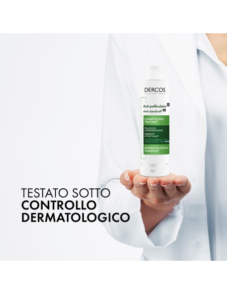 DERCOS SHAMPO ANTIFORFORA GRASSI 200 ML