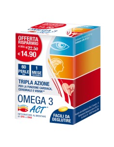 OMEGA 3 ACT 540MG 60 PERLE MINI