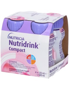 NUTRIDRINK COMPACT FRAGOLA 4X125 ML
