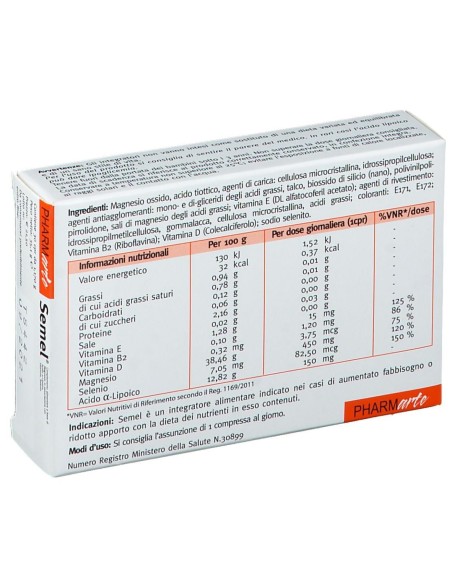 SEMEL 30 COMPRESSE DA 1,170 G