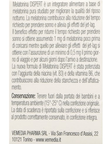 MELATONINA DISPERT 120 COMPRESSE