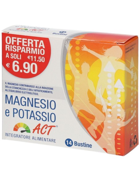 MAGNESIO E POTASSIO ACT 14 BUSTINE
