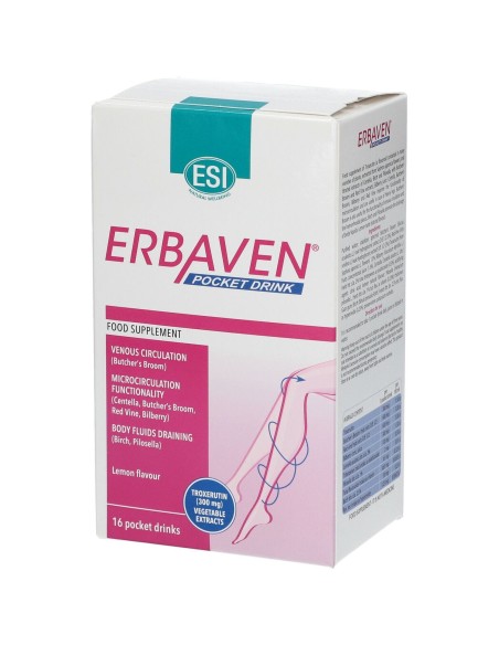 ESI ERBAVEN 16 POCKET DRINK X 20 ML GUSTO LIMONE