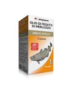 ARKO CAPSULE OLIO FEGATO MERLUZZO 60 CAPSULE