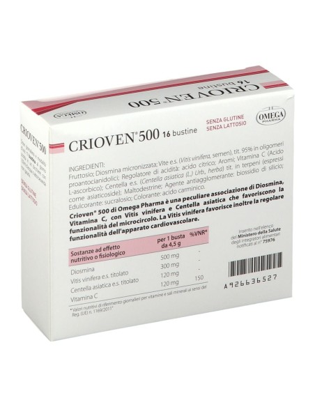 CRIOVEN 500 16 BUSTINE