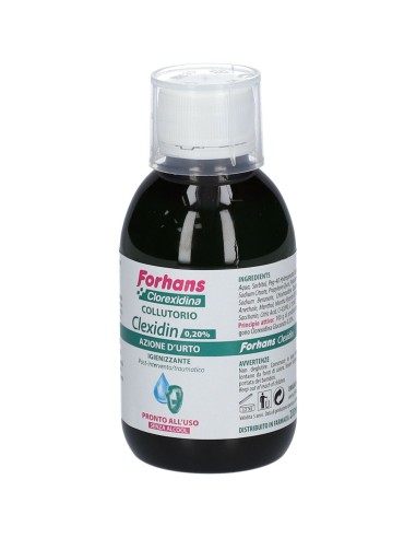 FORHANS CLEXIDIN 0,20 SENZA ALCOOL 200 ML