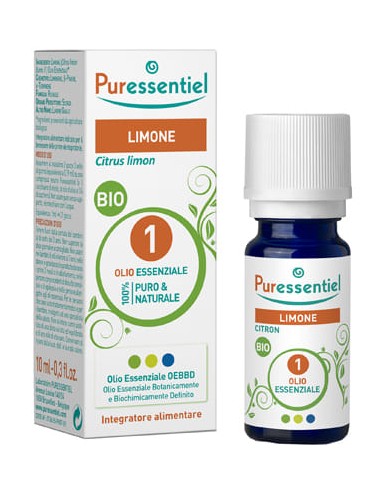 PURESSENTIEL LIMONE OLIO ESSENZIALE 10 ML