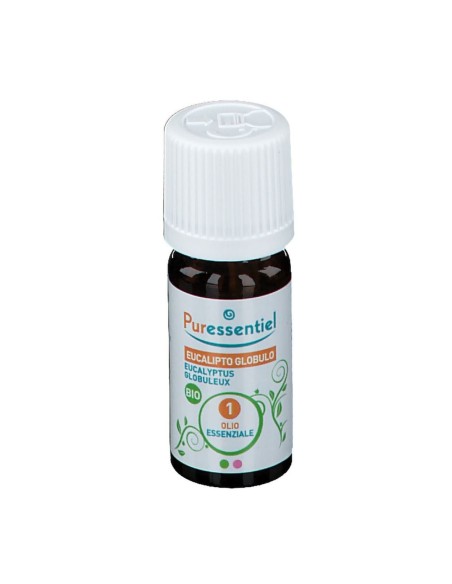PURESSENTIEL EUCALIPTO GLOBULO OLIO ESSENZIALE BIO 10 ML