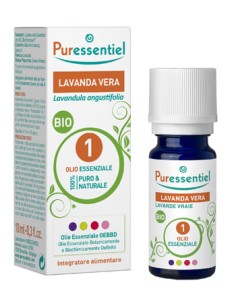 PURESSENTIEL LAVANDA VERA OLIO ESSENZIALE BIO 10 ML