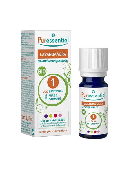 PURESSENTIEL LAVANDA VERA OLIO ESSENZIALE BIO 10 ML