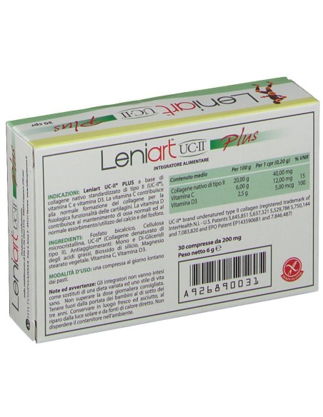 LENIART UC-II PLUS 30 COMPRESSE