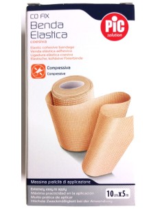 BENDA ELASTICA PIC CO FIX AUTOADESIVA 10X5CM MEDIUM ASTUCCIO