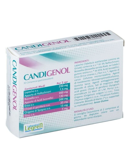 CANDIGENOL 30 COMPRESSE