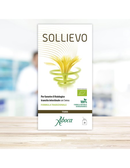 SOLLIEVO TISANA BIO 20 FILTRI DA 2,2 G