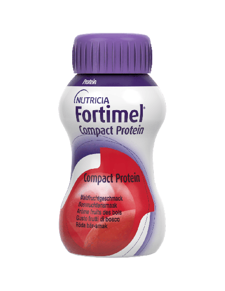 NUTRICIA FORTIMEL COMPACT PROTEIN GUSTO FRUTTI DI BOSCO 4 BOTTIGLIE DA 125 ML