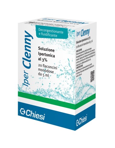IPER CLENNY SOLUZIONE IPERTONICA MONODOSE 20 FLACONI 5 ML