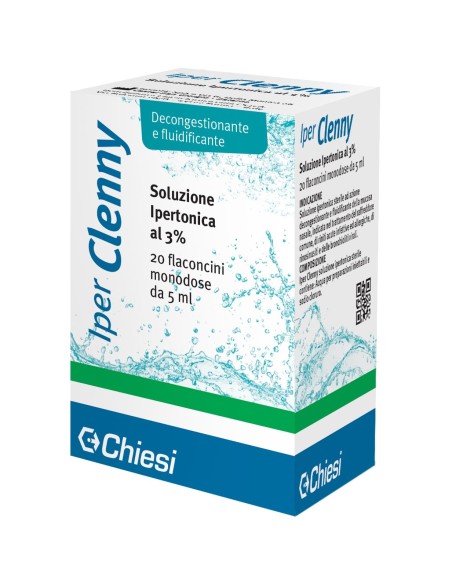 IPER CLENNY SOLUZIONE IPERTONICA MONODOSE 20 FLACONI 5 ML