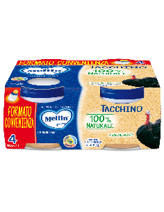 MELLIN OMOGENEIZZATO TACCHINO 4X80 G