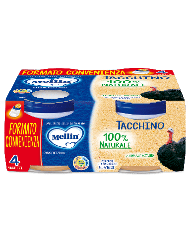MELLIN OMOGENEIZZATO TACCHINO 4X80 G