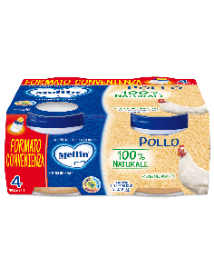 MELLIN OMOGENEIZZATO POLLO 4X80 G