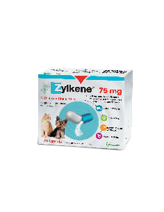 ZYLKENE CANI E GATTI FINO A 10KG 20 CAPSULE 75 MG