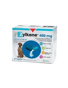 ZYLKENE CANI GROSSA TAGLIA 15-60KG 20 CAPSULE DA 450 MG