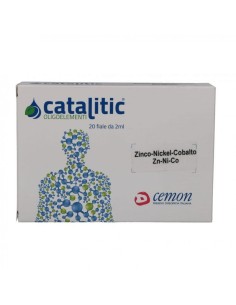 CATALITIC OLIGOELEMENTI ZINCO NICHEL COBALTO ZN-NI-CO 20 AMPOLLE