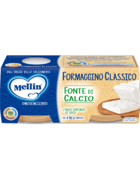 MELLIN BABY FORMAGGINO CLASSICO 2 X 80 G
