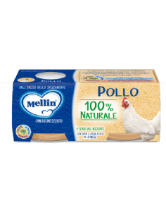 MELLIN OMOGENEIZZATO POLLO 2 X 80 G
