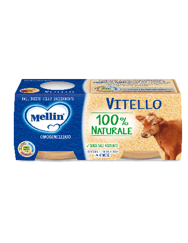 MELLIN OMOGENEIZZATO VITELLO 2 X 80 G