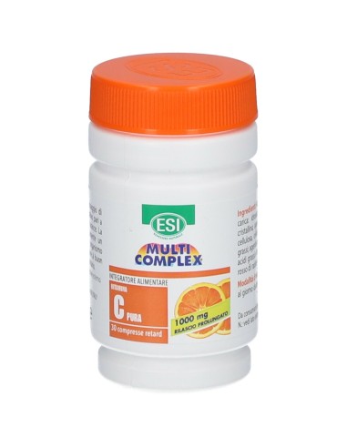 ESI MULTICOMPLEX VITAMINA C PURA 1000 MG RETARD 30 COMPRESSE