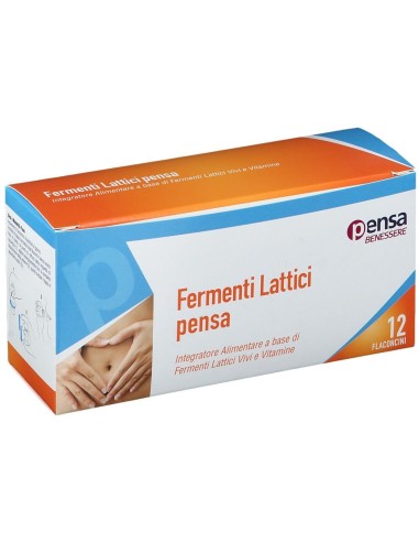 FERMENTI LATTICI PENSA 12 FLACONCINI DA 7 ML