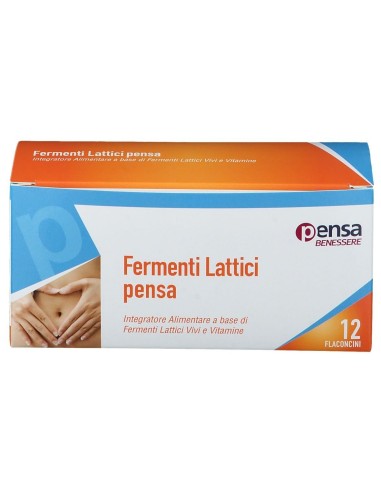 FERMENTI LATTICI PENSA 12 FLACONCINI DA 7 ML