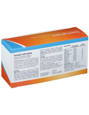 FERMENTI LATTICI PENSA 12 FLACONCINI DA 7 ML