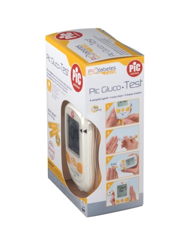 PIC GLUCOTEST KIT GLUCOMETRO