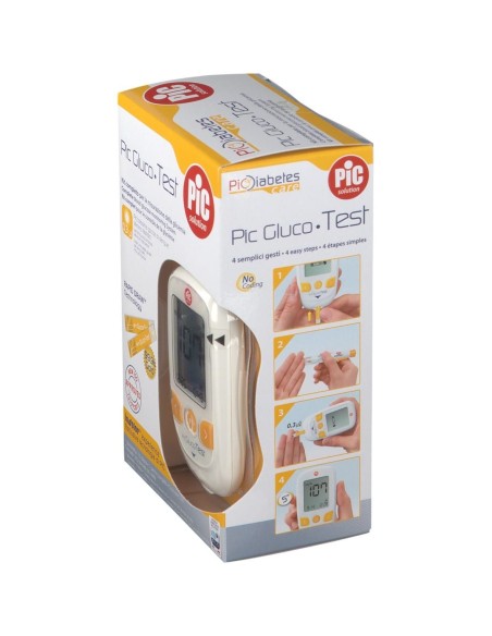 PIC GLUCOTEST KIT GLUCOMETRO