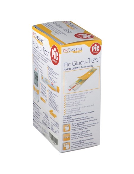 PIC GLUCOTEST KIT GLUCOMETRO