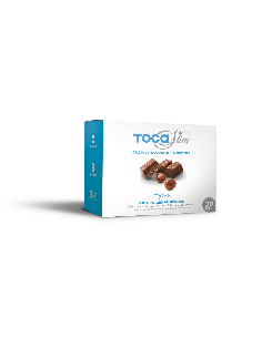 TOCASLIM CREMA DI CIOCCOLATO E NOCCIOLA 20 BUSTE DA 18 G