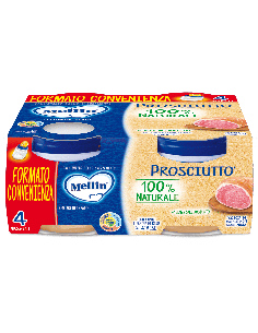MELLIN OMOGENEIZZATO PROSCIUTTO 4 X 80G