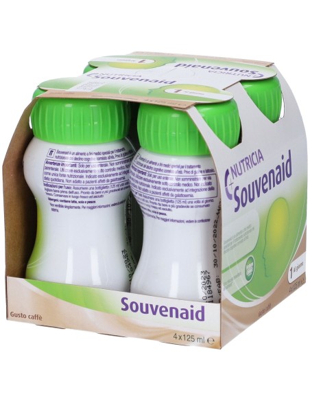 SOUVENAID CAFFE CLUSTER 4 X 125 ML