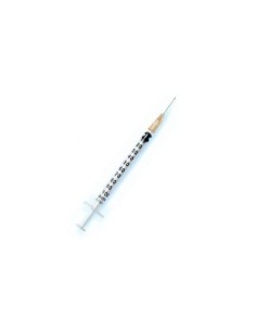 SIRINGA PER INSULINA EXTRAFINE TUB 1ML 100 UI AGO REMOVIBILE 26 GAUGE 0,45X12 MM 1 PEZZO