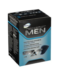 PANNOLONE SAGOMATO MASCHILE TENA MEN SCUDO PROTETTIVO 14 PEZZI