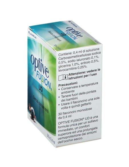 OPTIVE FUSION UD SOLUZIONE OFTALMICA STERILE 30 FLACONCINI MONODOSE 0,4 ML