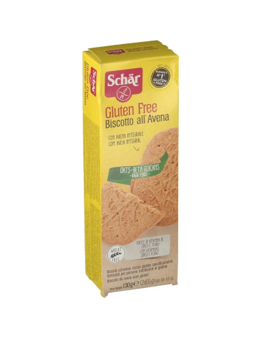 SCHAR BISCOTTI ALL'AVENA 2 BUSTE DA 65 G